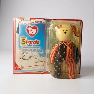 Ty Spangle the Bear - Red, White, and Blue- NIB RARE COLLECTIBLE!